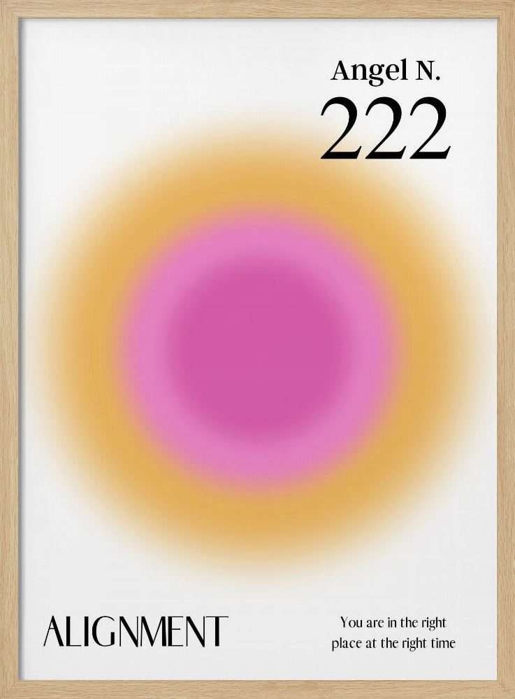 Angel Number 222 | Poster