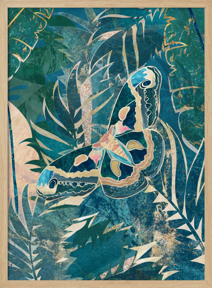 Motte im Regenwald | Poster