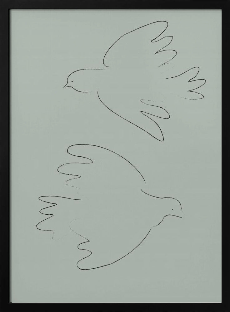 TAUBEN Grün | Poster