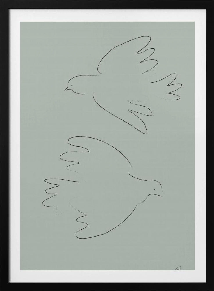 TAUBEN Grün | Poster