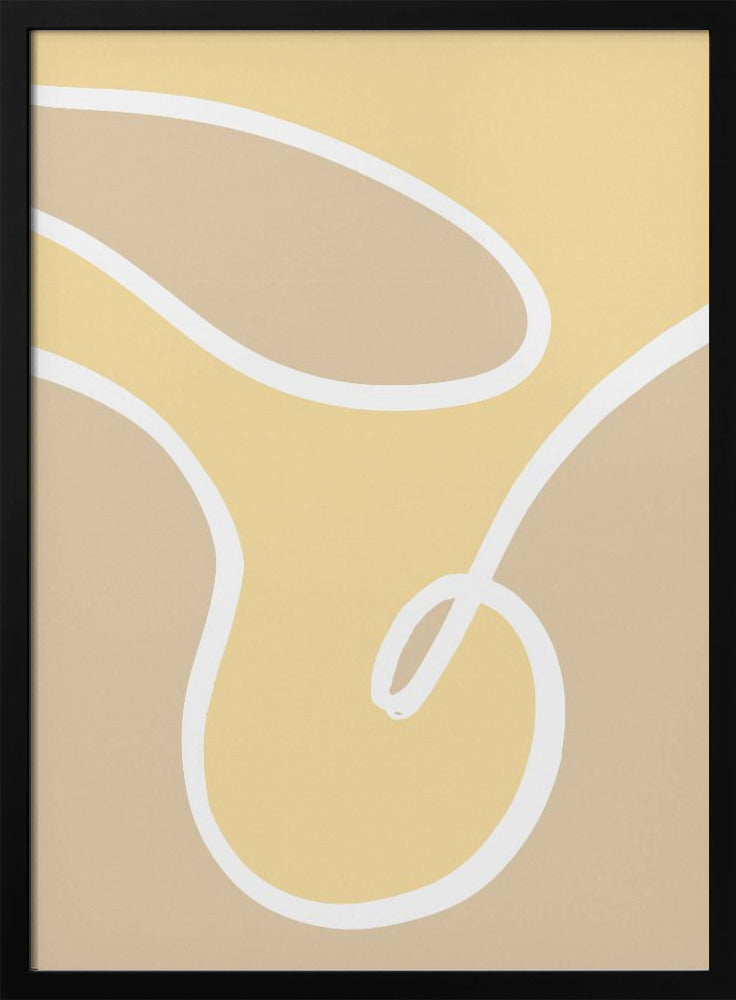 Shape 14 Yellow | Poster