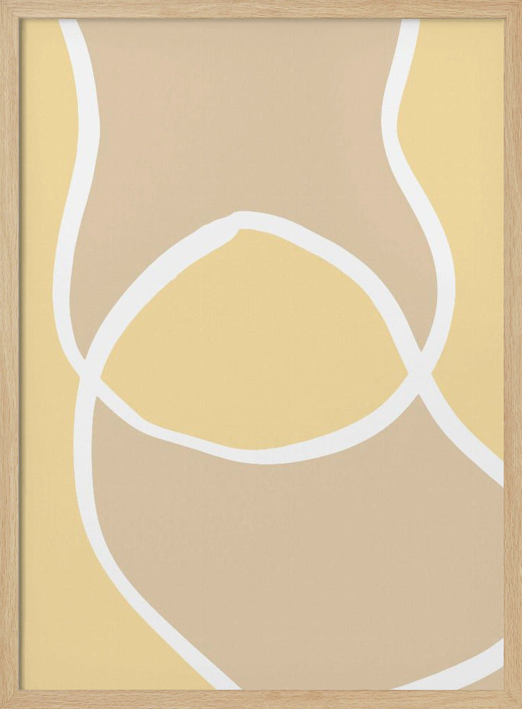 Shape 12 Yellow | Poster
