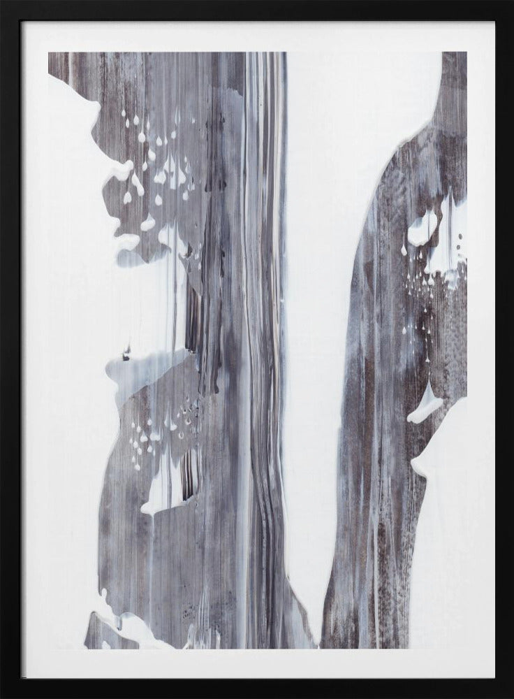 Textures And Fluid Brushstrokes | Poster