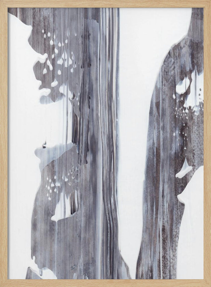 Textures And Fluid Brushstrokes | Poster