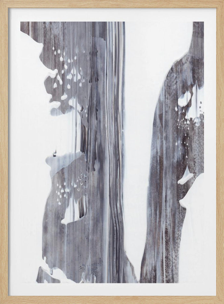 Textures And Fluid Brushstrokes | Poster