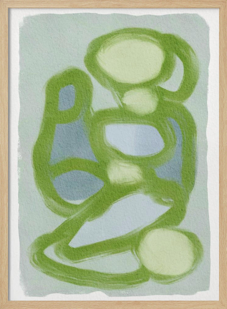 Grüne Kreise 2 | Poster