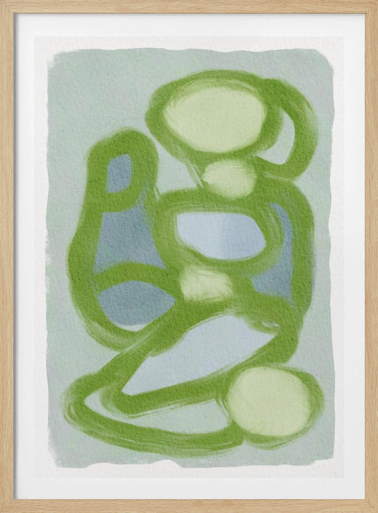 Grüne Kreise 2 | Poster