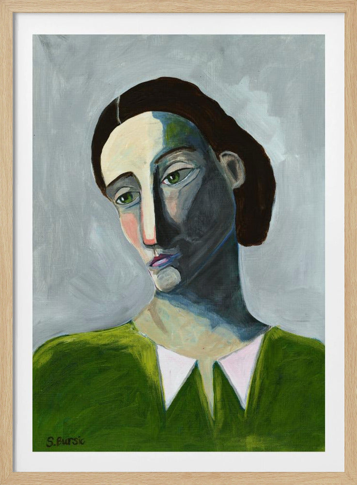 Wartende Frau | Poster
