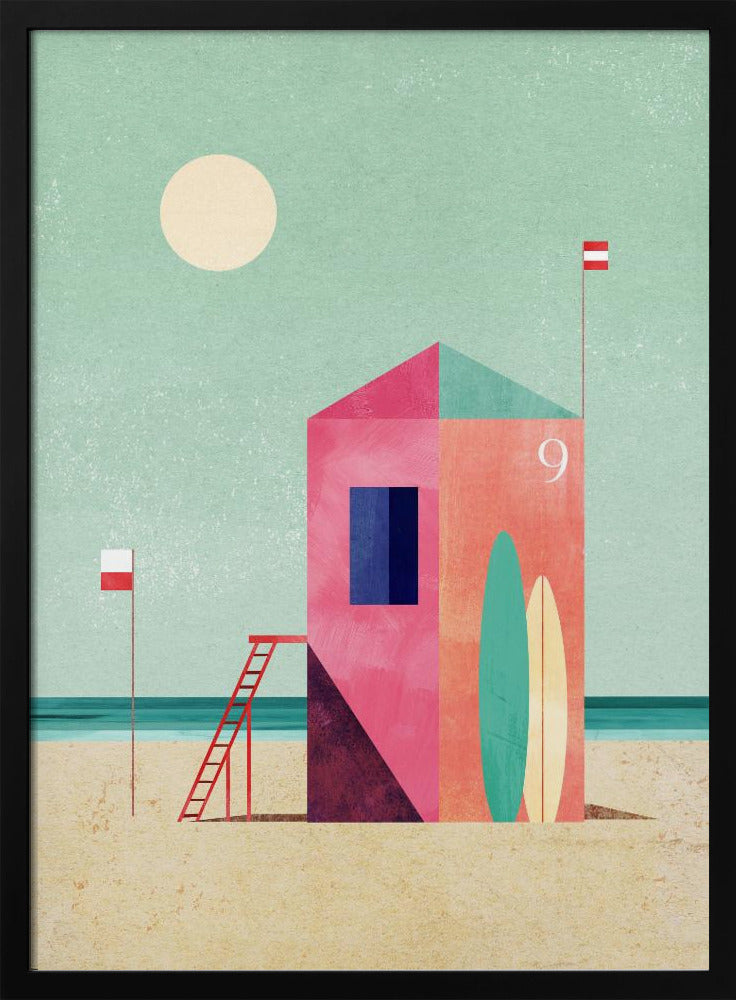 Surfhütte | Poster