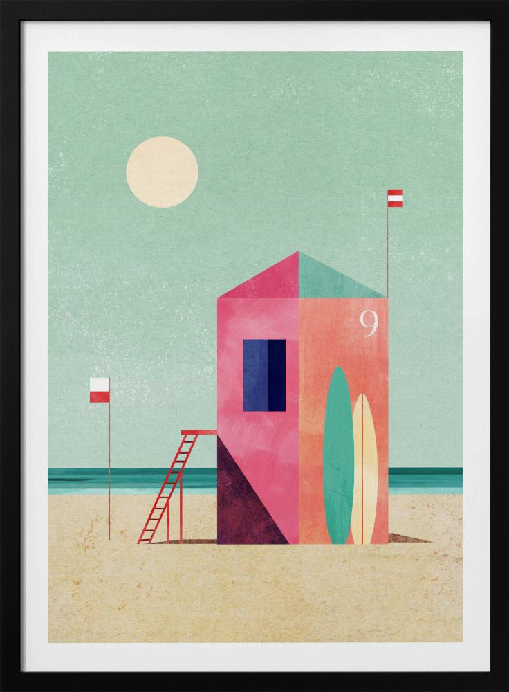 Surfhütte | Poster