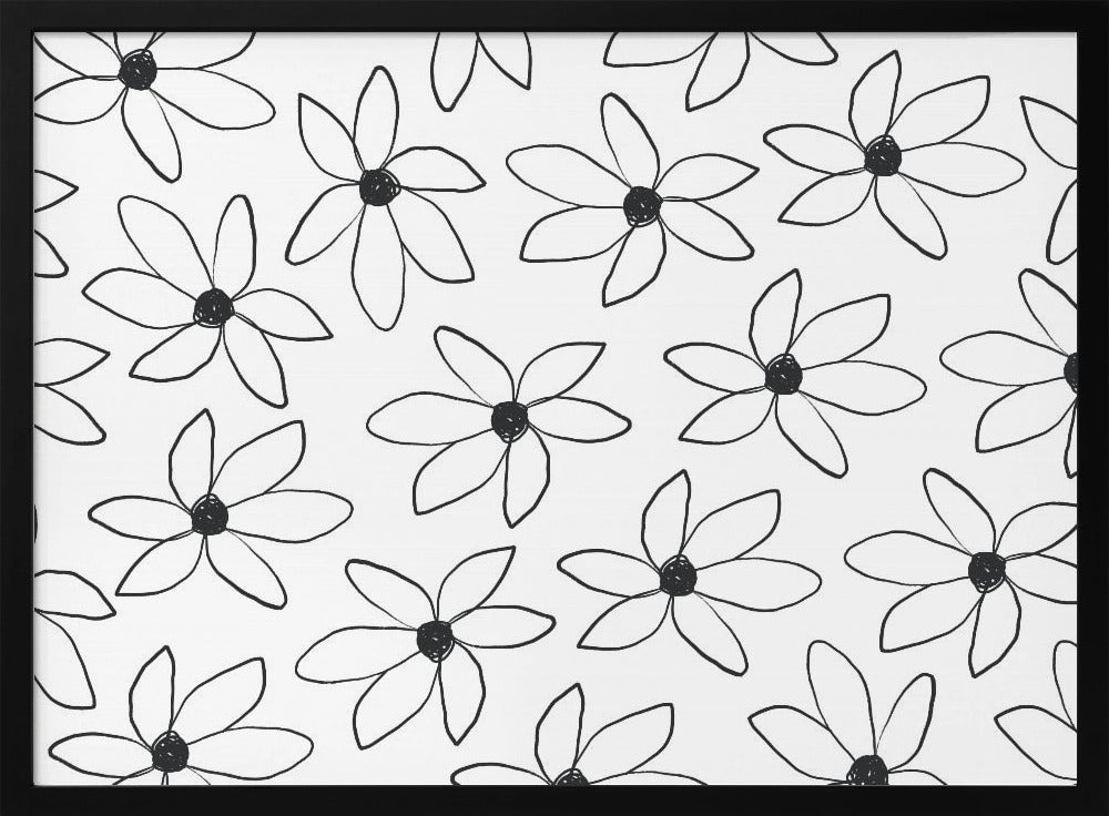 Luftige Blumen | Poster
