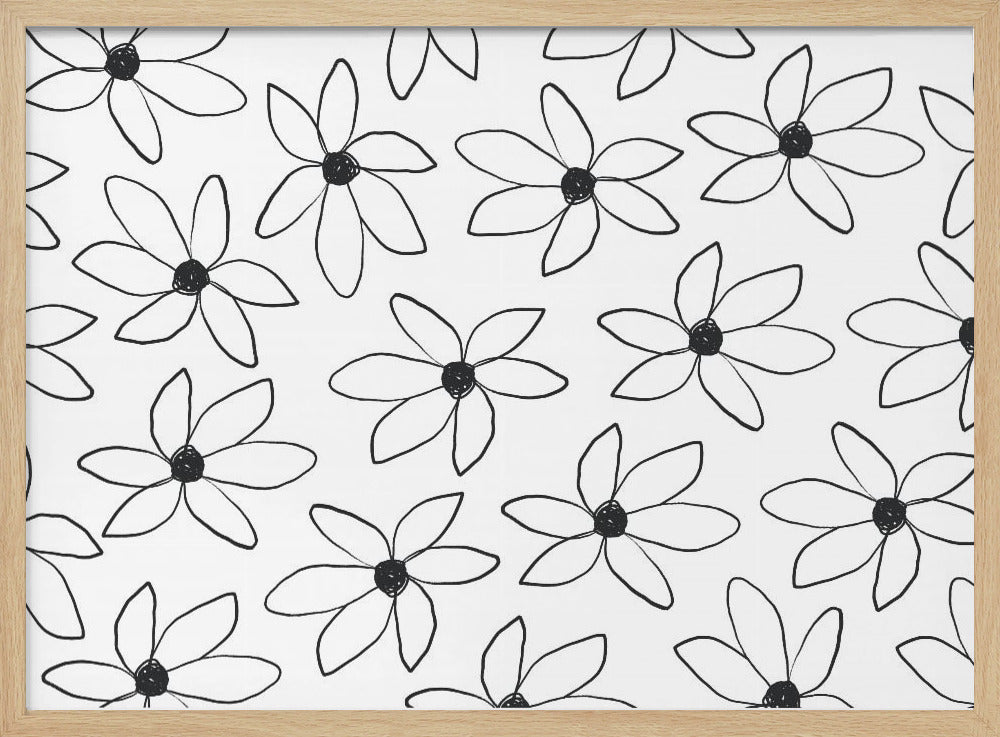 Luftige Blumen | Poster