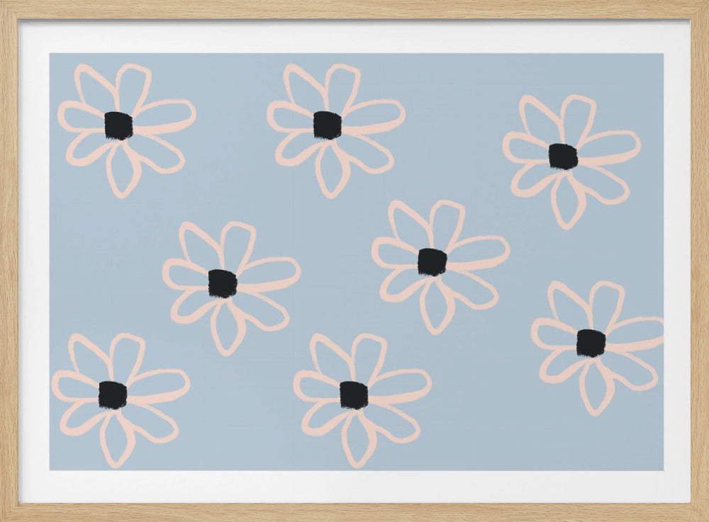 Kräftige Blumen | Poster