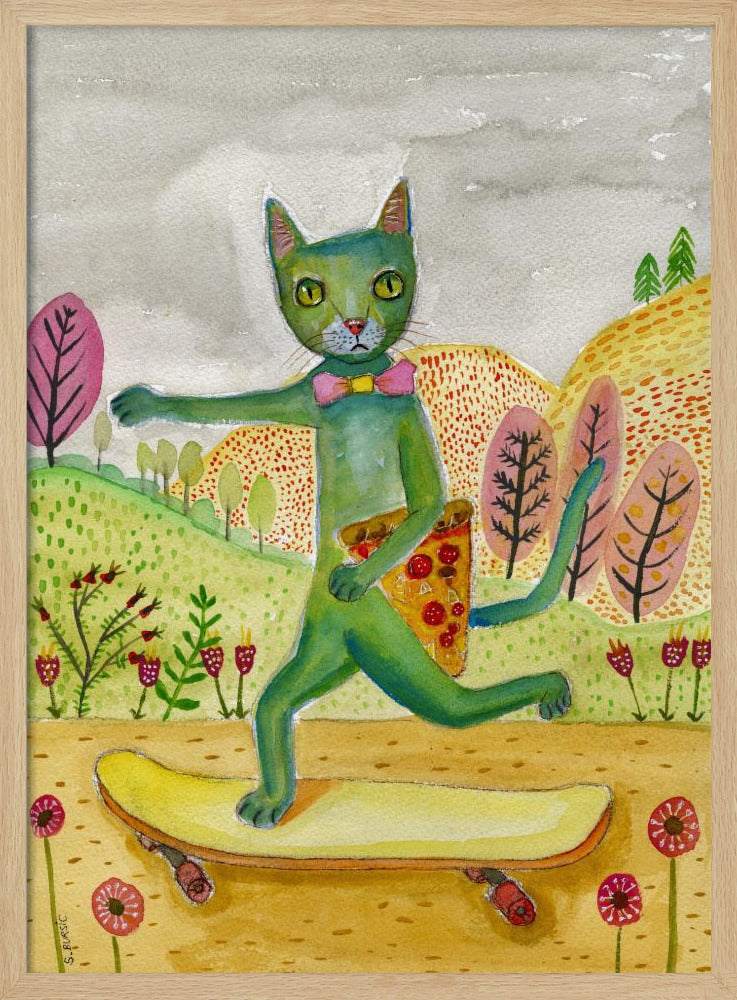 Pizza Cat | Poster