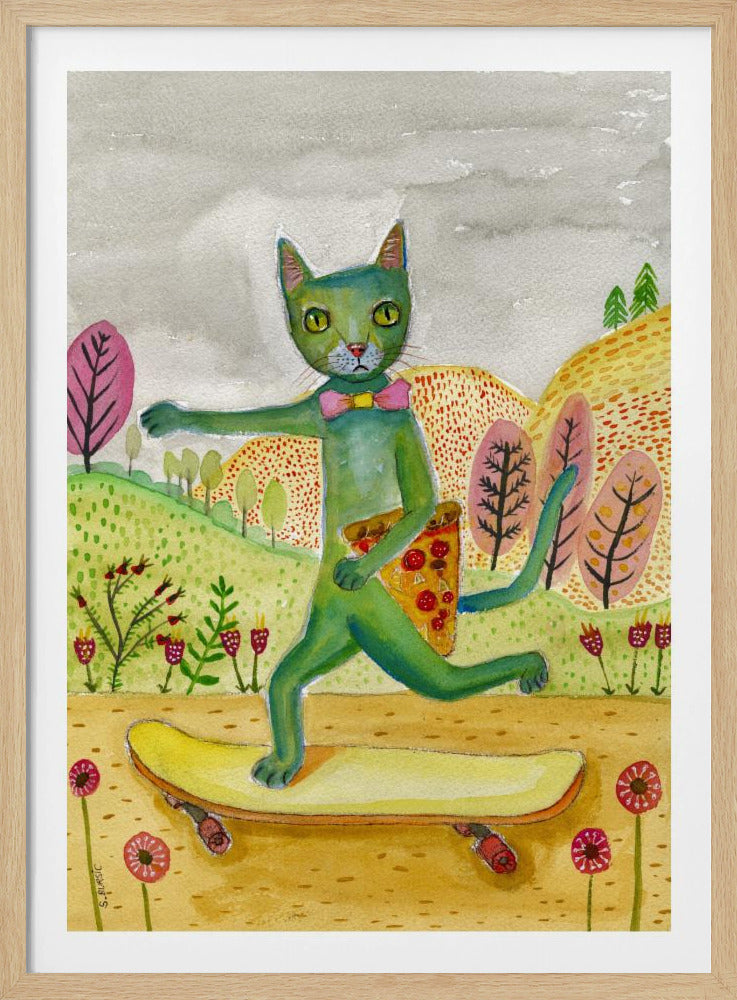 Pizza Cat | Poster