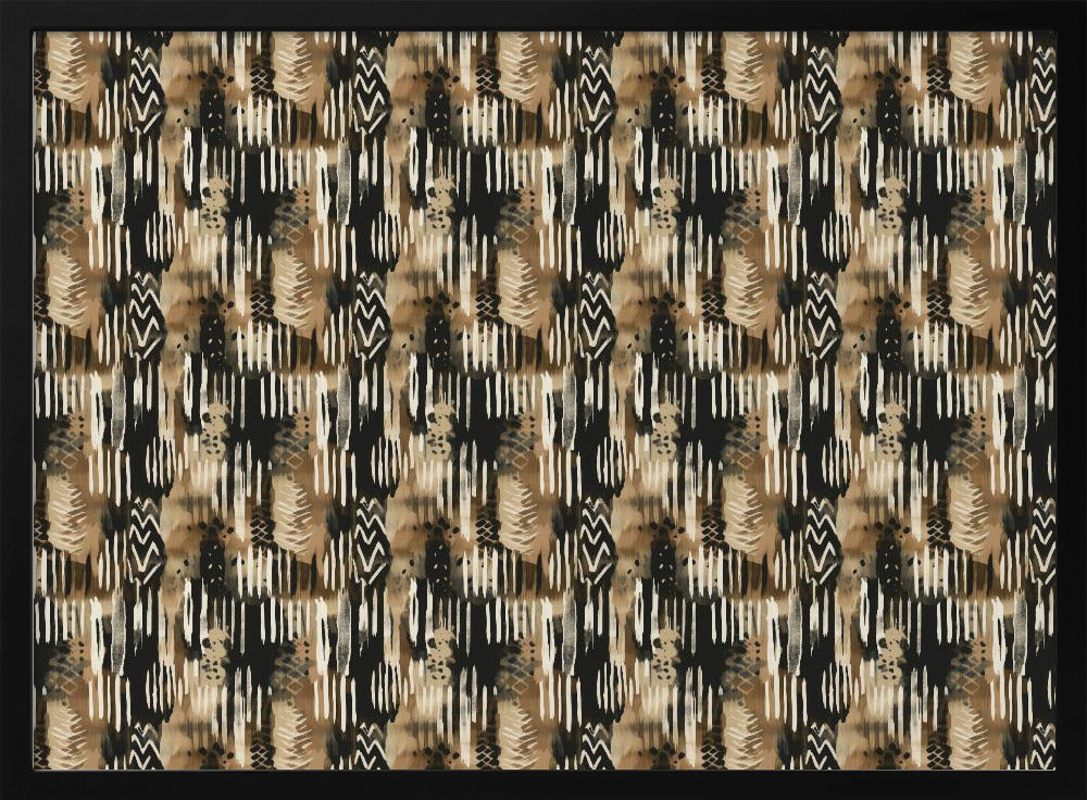 Rhythmische Erdtöne | Poster