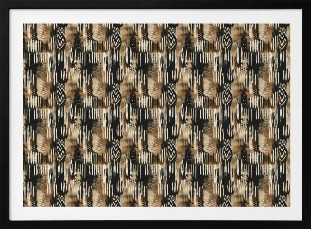 Rhythmische Erdtöne | Poster