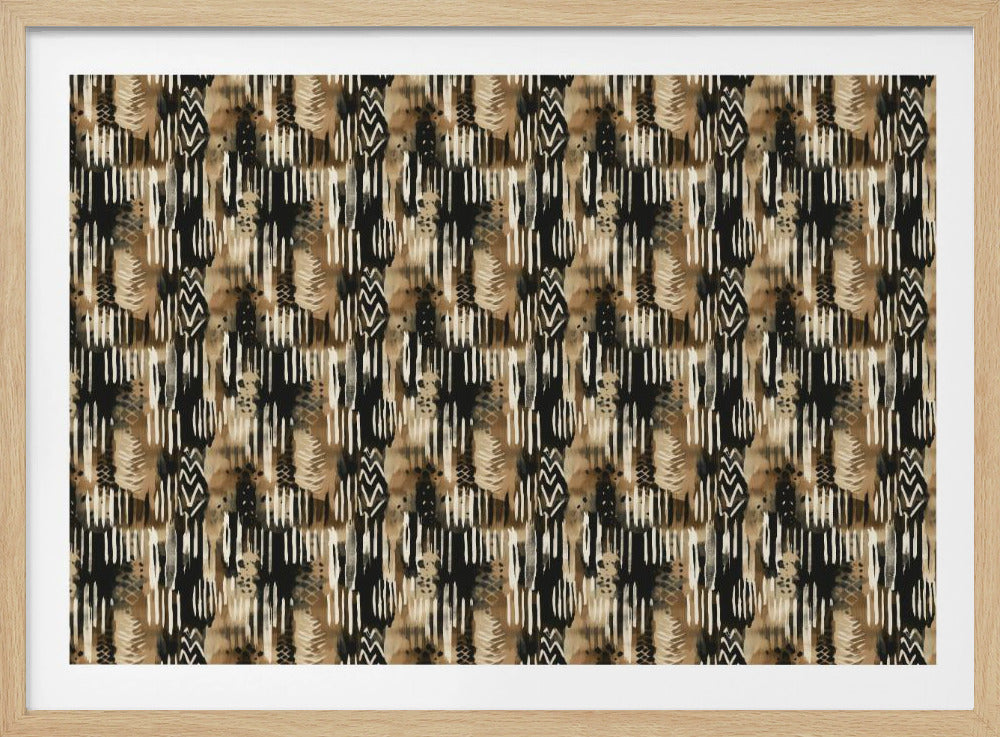 Rhythmische Erdtöne | Poster