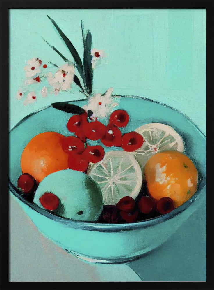 Lebendige Obstschale | Poster