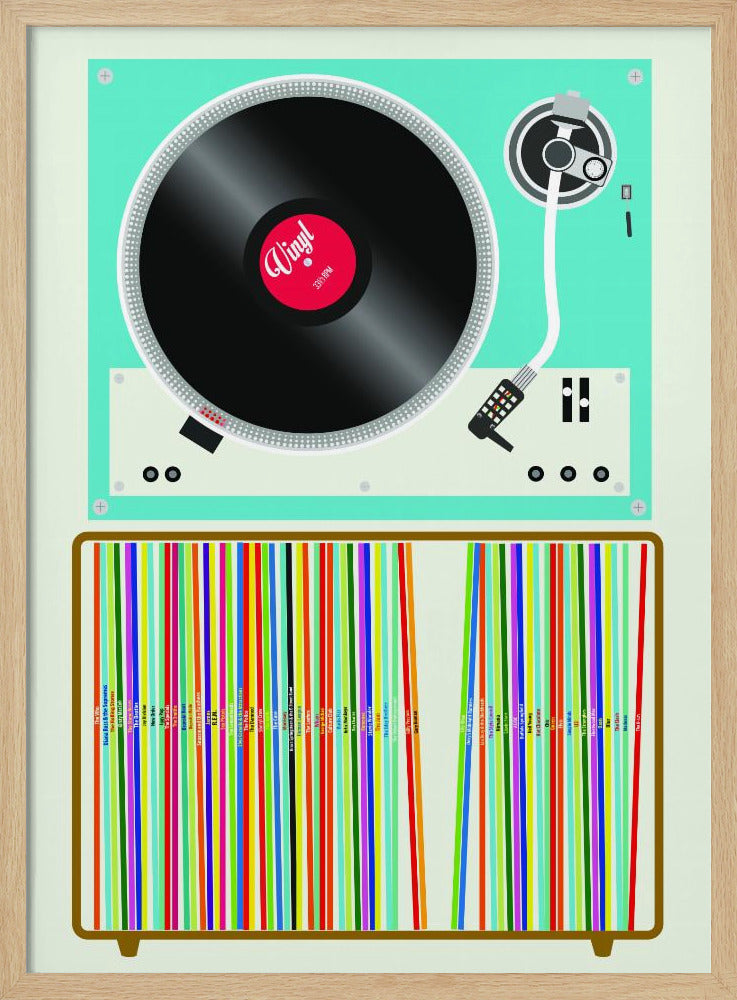 Vinyl-Stapel | Poster