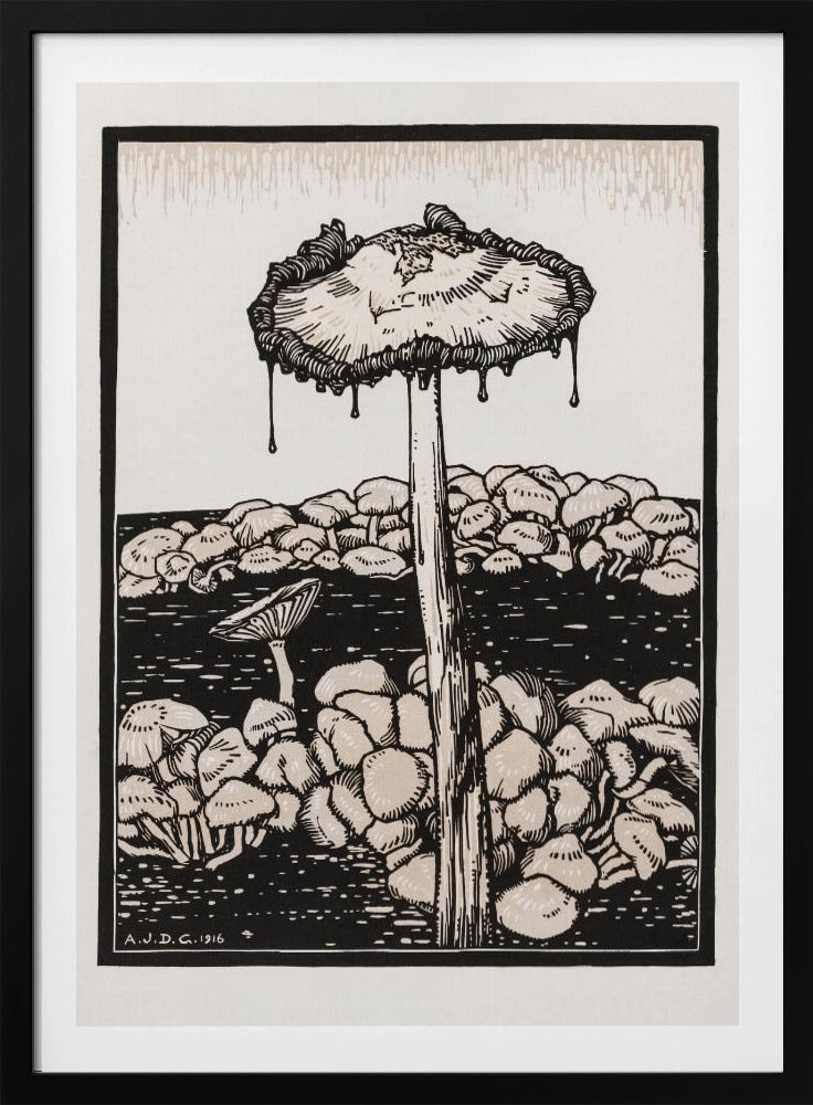 Tropfender Pilz 1916 | Poster