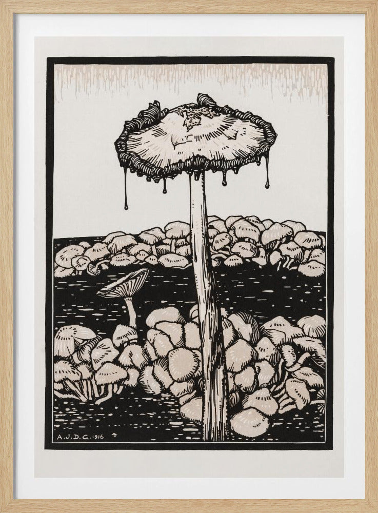 Tropfender Pilz 1916 | Poster