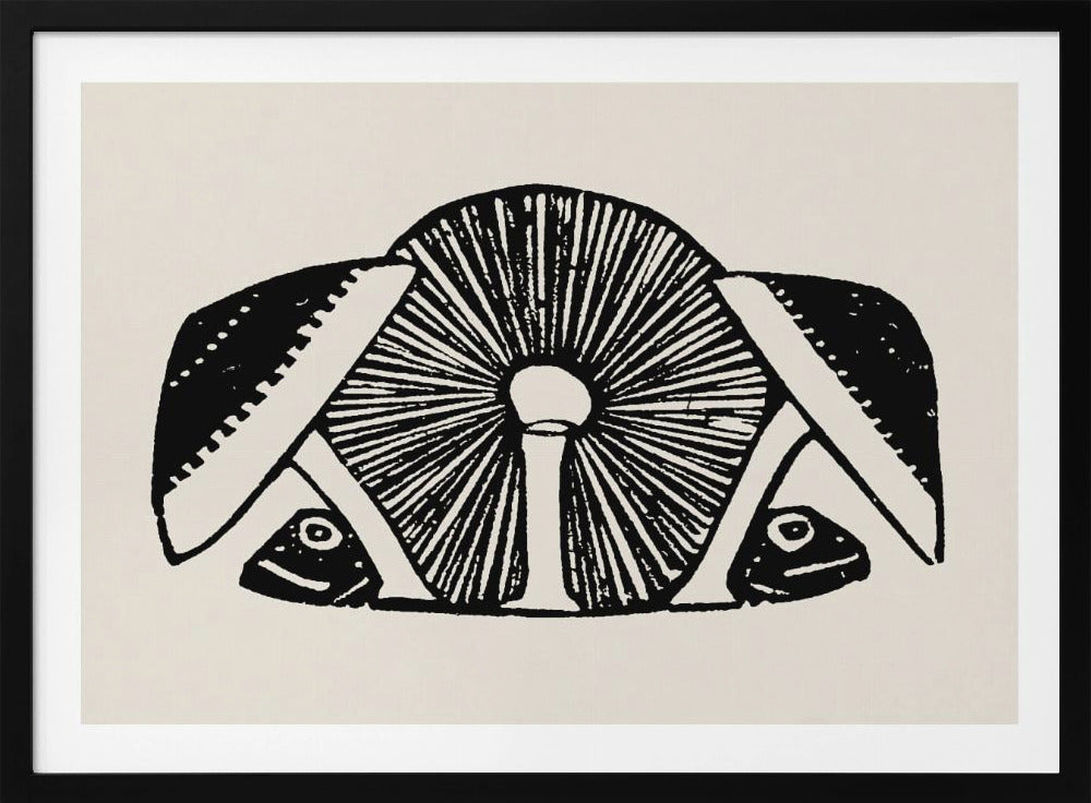 Drei Pilze 1892 Beige | Poster