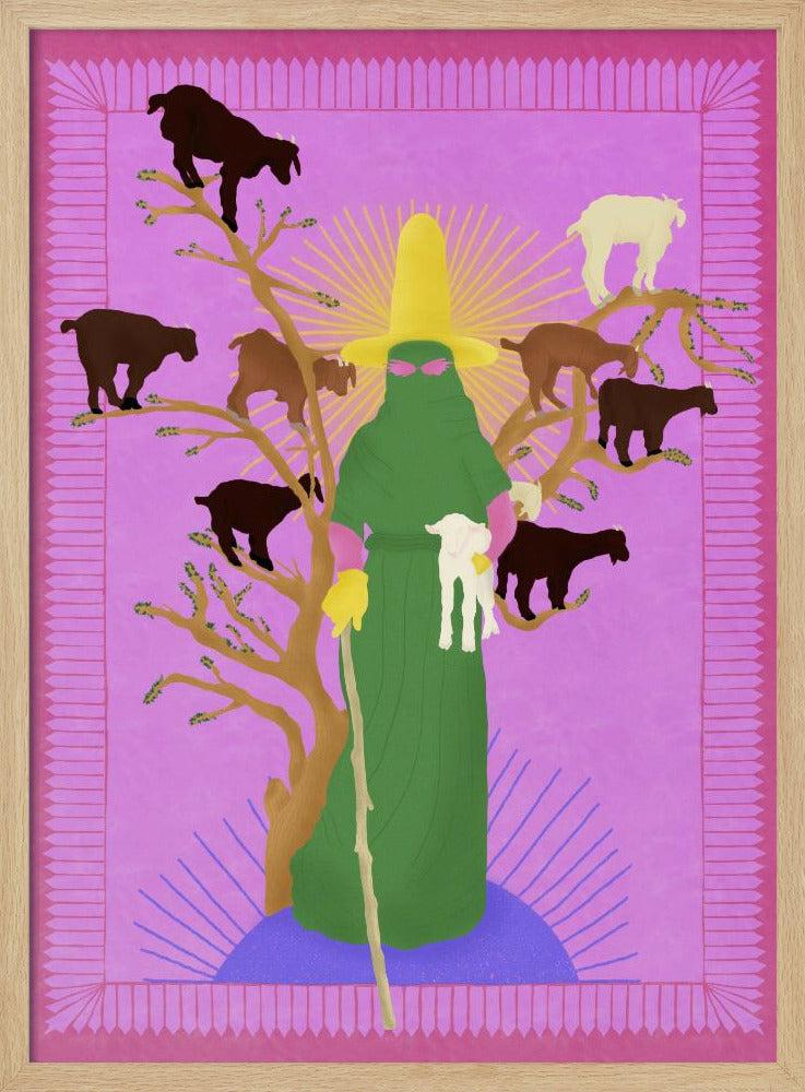 Heilige Hirtin | Poster