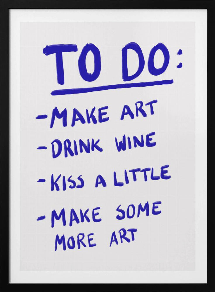 Kreative To-Do-Liste | Poster
