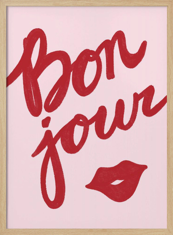Bonjour-Kuss | Poster