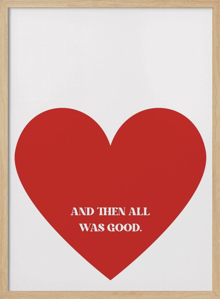 Herzliche Entschlossenheit | Poster