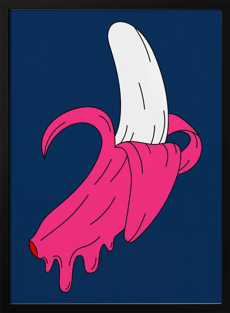 Schmelzende Banane | Poster