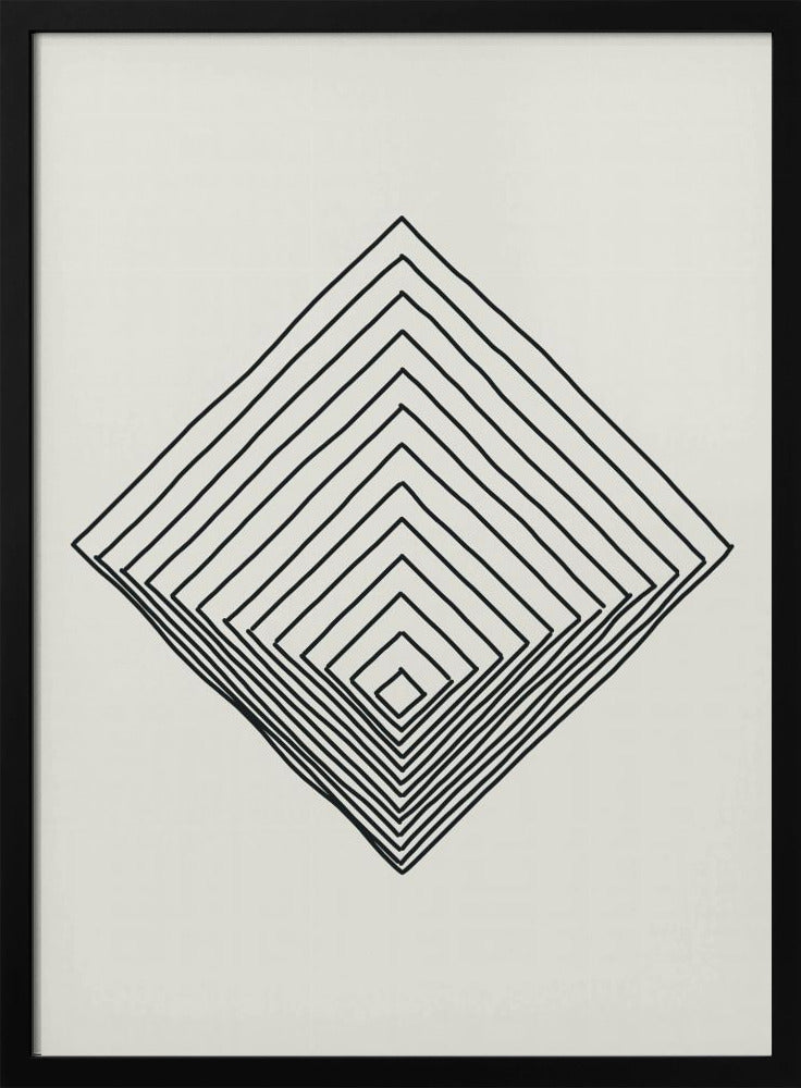 Unvollkommene Linien #1 | Poster