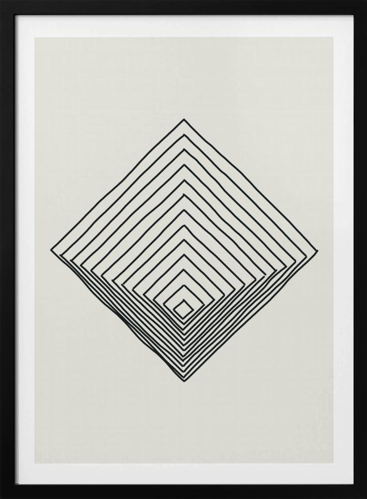 Unvollkommene Linien #1 | Poster