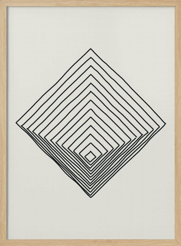 Unvollkommene Linien #1 | Poster