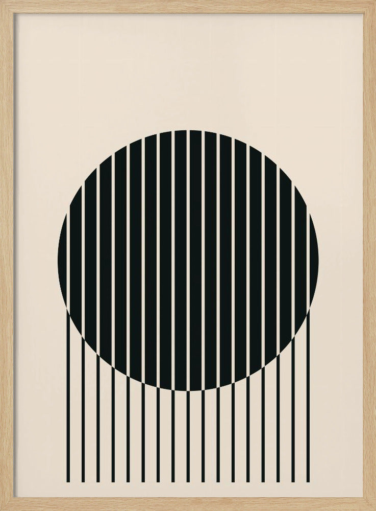 Minimal Circle Vibes #1 | Poster
