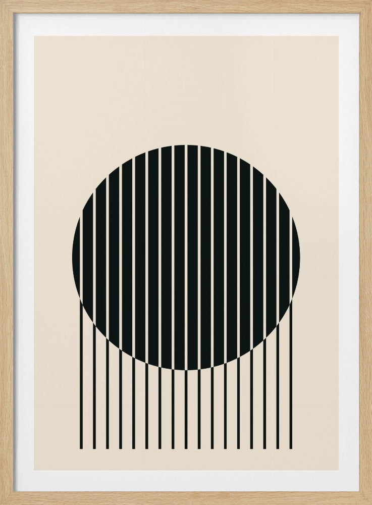 Minimal Circle Vibes #1 | Poster