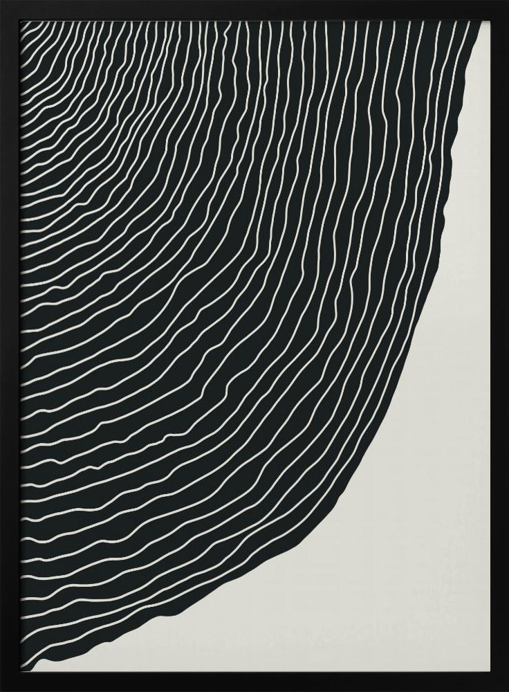 Minimalistisches Liniendesign Nr. 1 | Poster