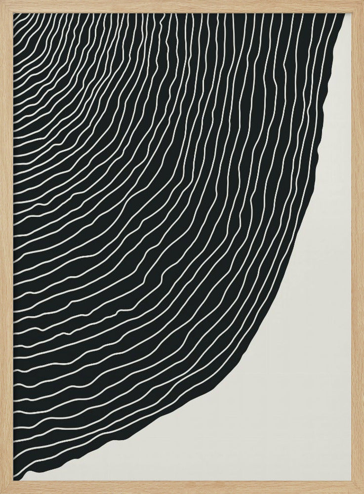 Minimalistisches Liniendesign Nr. 1 | Poster