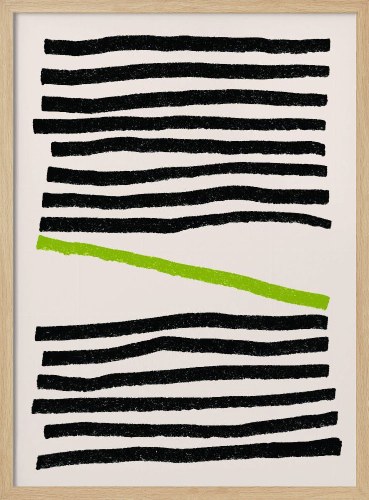 Minimale Linien #3 | Poster