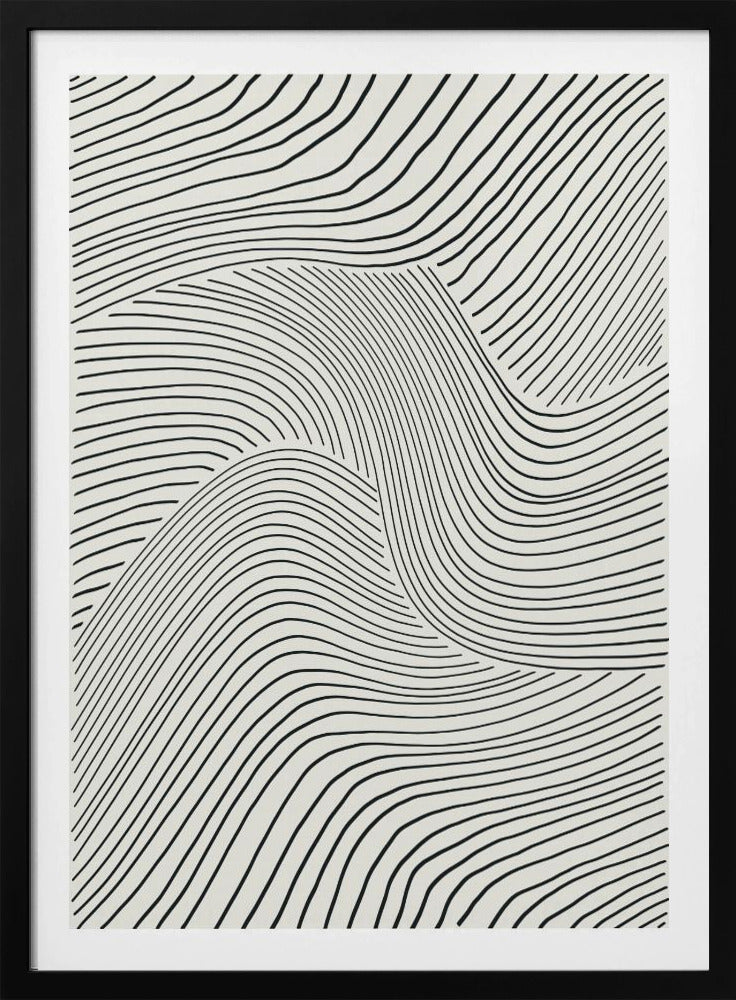 Minimale Linien Set Nr. 1 | Poster