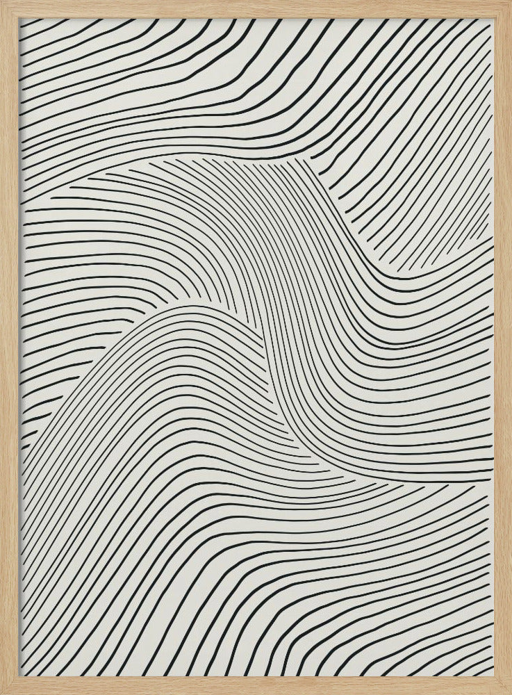 Minimale Linien Set Nr. 1 | Poster