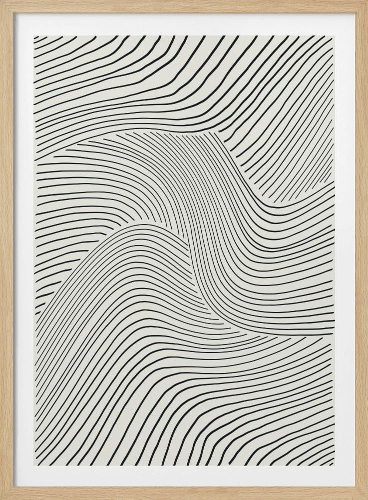 Minimale Linien Set Nr. 1 | Poster