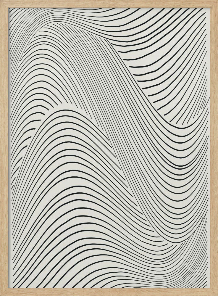 Minimale Linien Set Nr. 4 | Poster