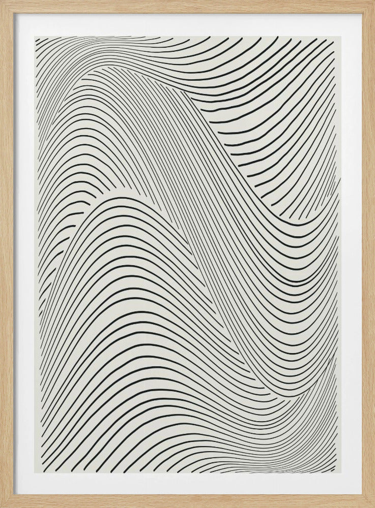 Minimale Linien Set Nr. 4 | Poster
