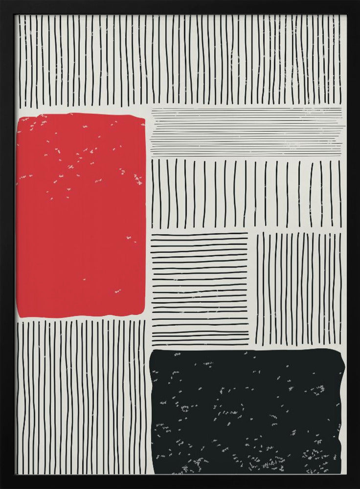 Subtile Linien Serie Nr. 4 | Poster