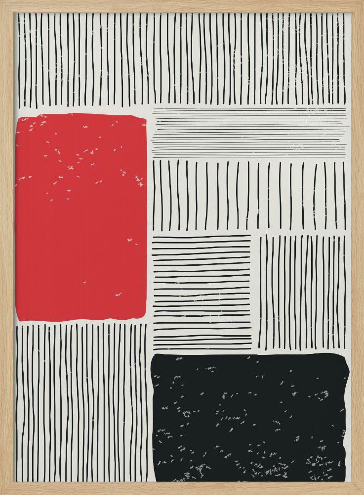 Subtile Linien Serie Nr. 4 | Poster