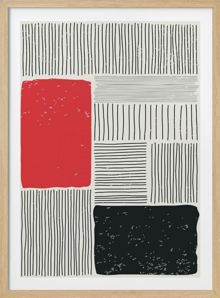 Subtile Linien Serie Nr. 4 | Poster