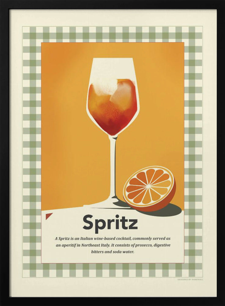 Spritz Retro-Druck | Poster