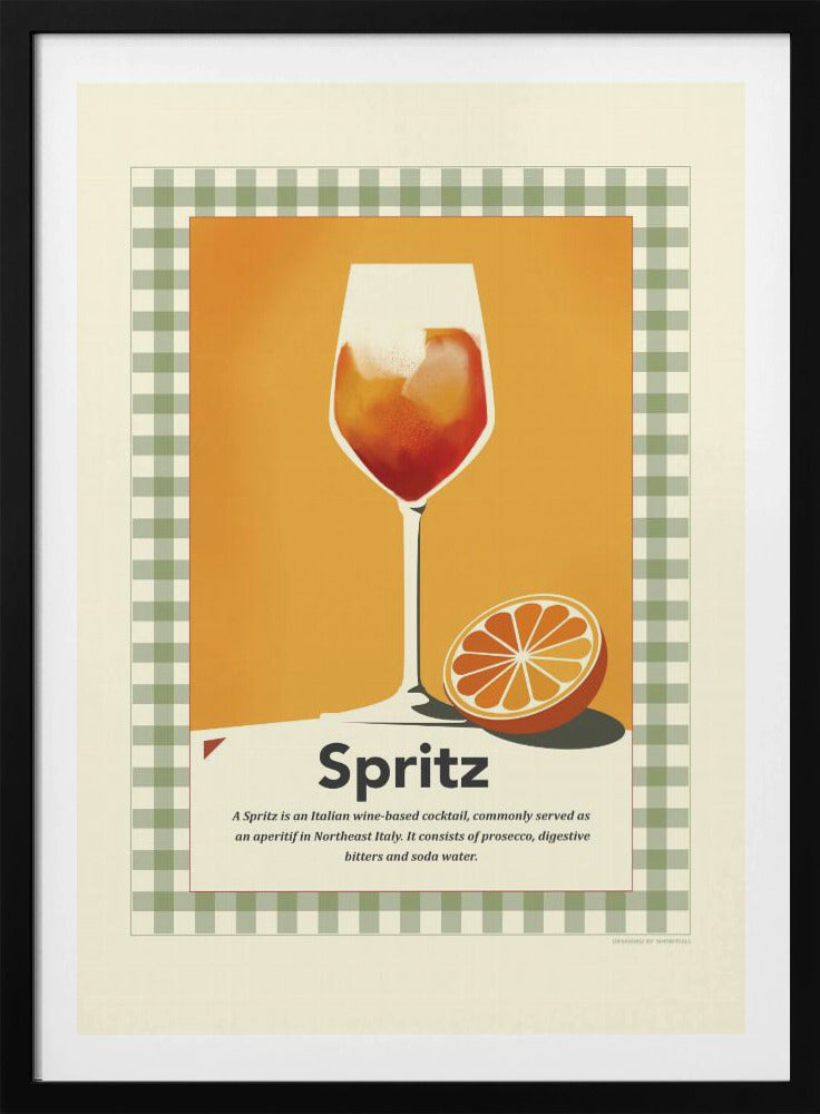 Spritz Retro-Druck | Poster